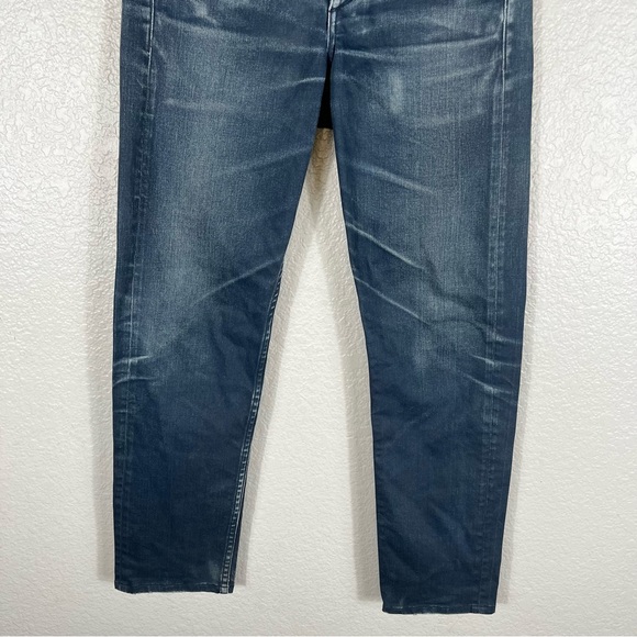 Rag & Bone Standard Issue Fit 2 Coated Navy - Picture 9 of 9